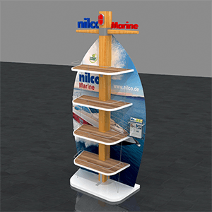 Nilco Marine Product Display Stand - Stand